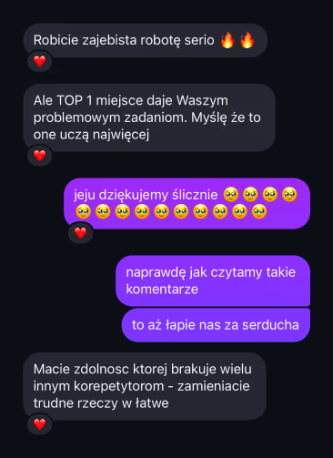 Opinia ucznia Biolcheck