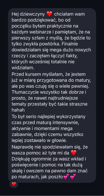 Opinia ucznia Biolcheck