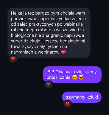 Opinia ucznia Biolcheck